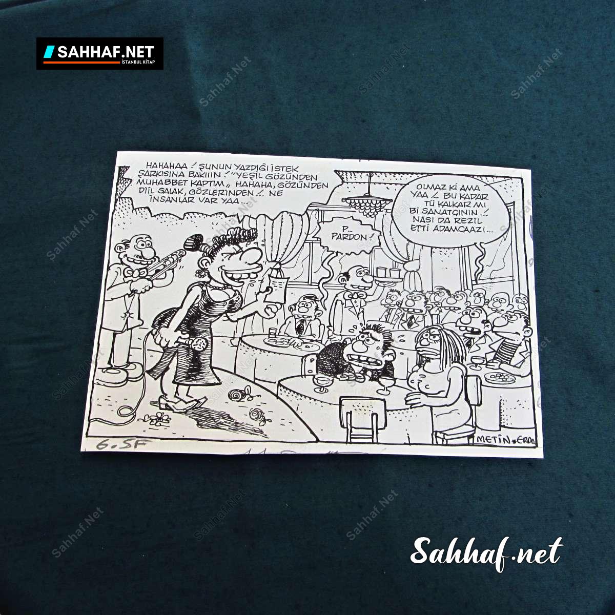 Kitap Dergi Efemera ORİJİNAL KARİKATÜR Sahhaf.Net 2 ORİJİNAL KARİKATÜR Sahhaf.Net Kitap Dergi Efemera 2