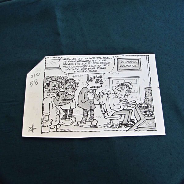 İSTEK PARÇA KONULU ORİJİNAL KARİKATÜR 48 İSTEK PARÇA KONULU ORİJİNAL KARİKATÜR