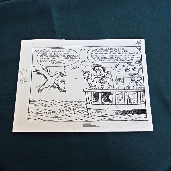 FAKİRLİK KONULU ORİJİNAL KARİKATÜR 46 FAKİRLİK KONULU ORİJİNAL KARİKATÜR