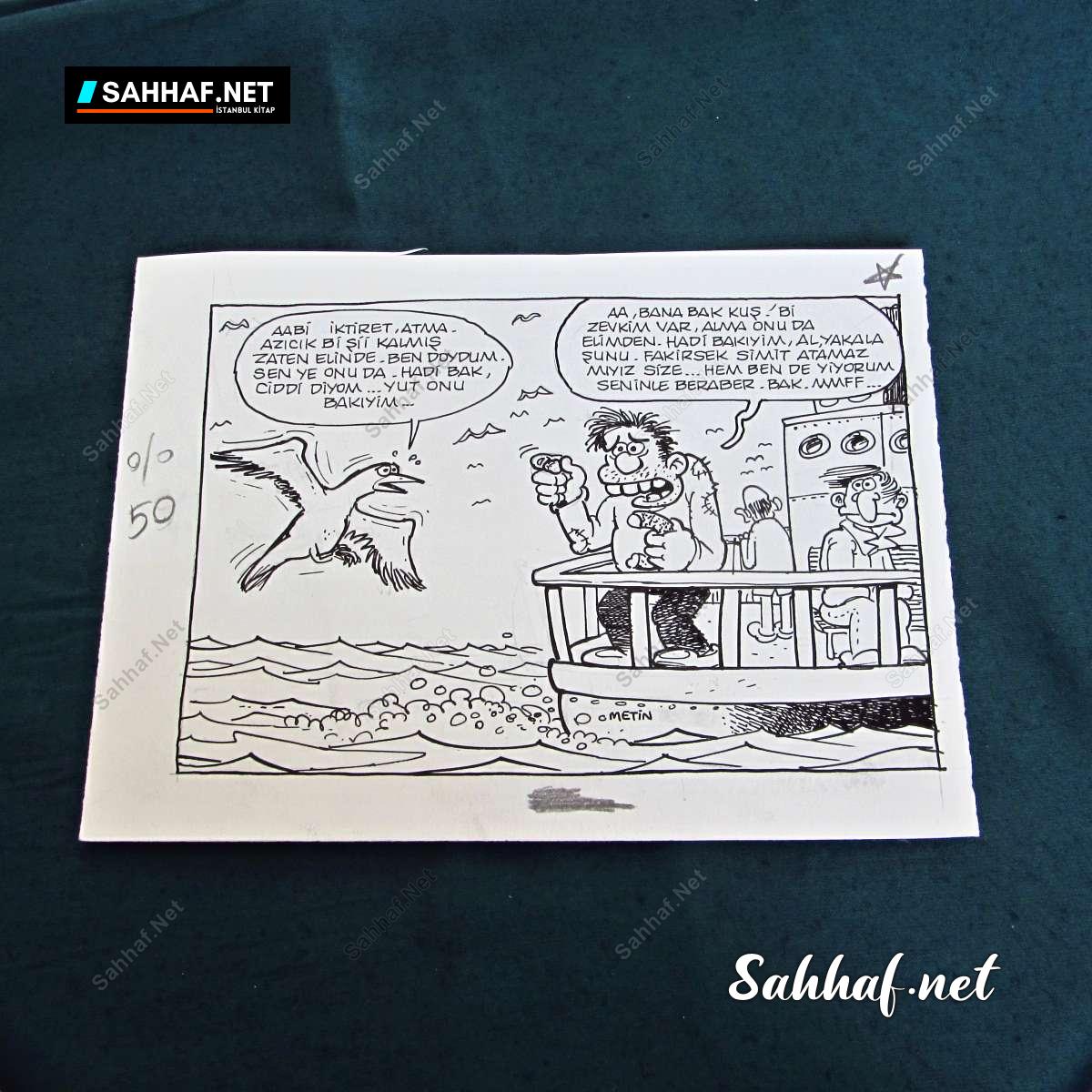 Kitap Dergi Efemera ORİJİNAL KARİKATÜR Sahhaf.Net 2 ORİJİNAL KARİKATÜR Sahhaf.Net Kitap Dergi Efemera 2