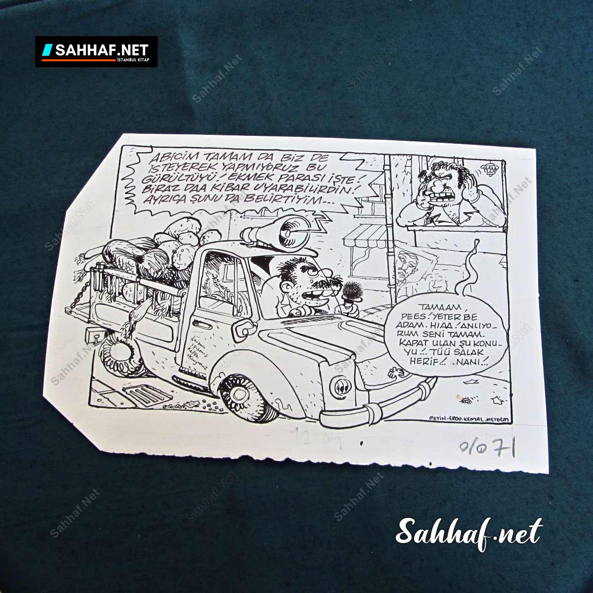 Kitap Dergi Efemera ORİJİNAL KARİKATÜR Sahhaf.Net 2 ORİJİNAL KARİKATÜR Sahhaf.Net Kitap Dergi Efemera 2