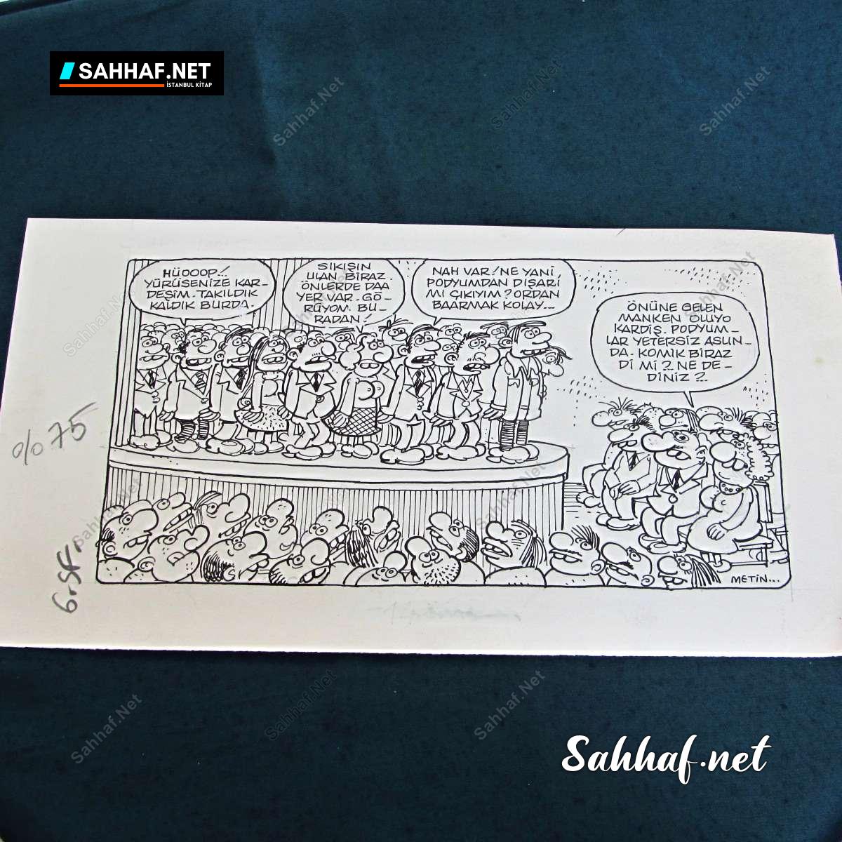 Kitap Dergi Efemera ORİJİNAL KARİKATÜR Sahhaf.Net 2 ORİJİNAL KARİKATÜR Sahhaf.Net Kitap Dergi Efemera 2