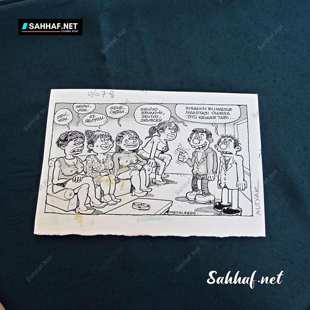 Kitap Dergi Efemera ORİJİNAL KARİKATÜR Sahhaf.Net 2 ORİJİNAL KARİKATÜR Sahhaf.Net Kitap Dergi Efemera 2