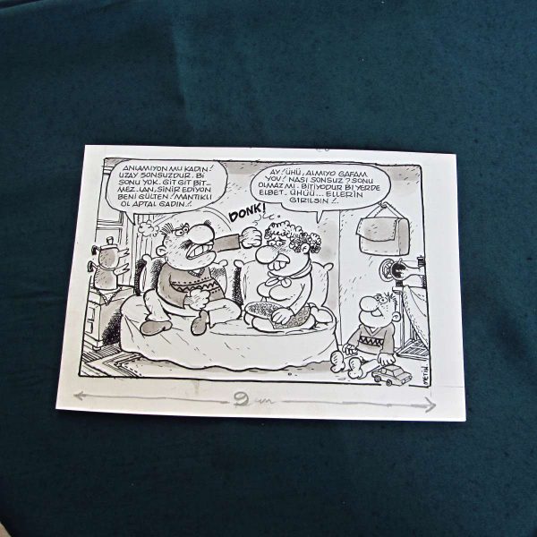 BİLGİ KONULU ORİJİNAL KARİKATÜR 55 BİLGİ KONULU ORİJİNAL KARİKATÜR