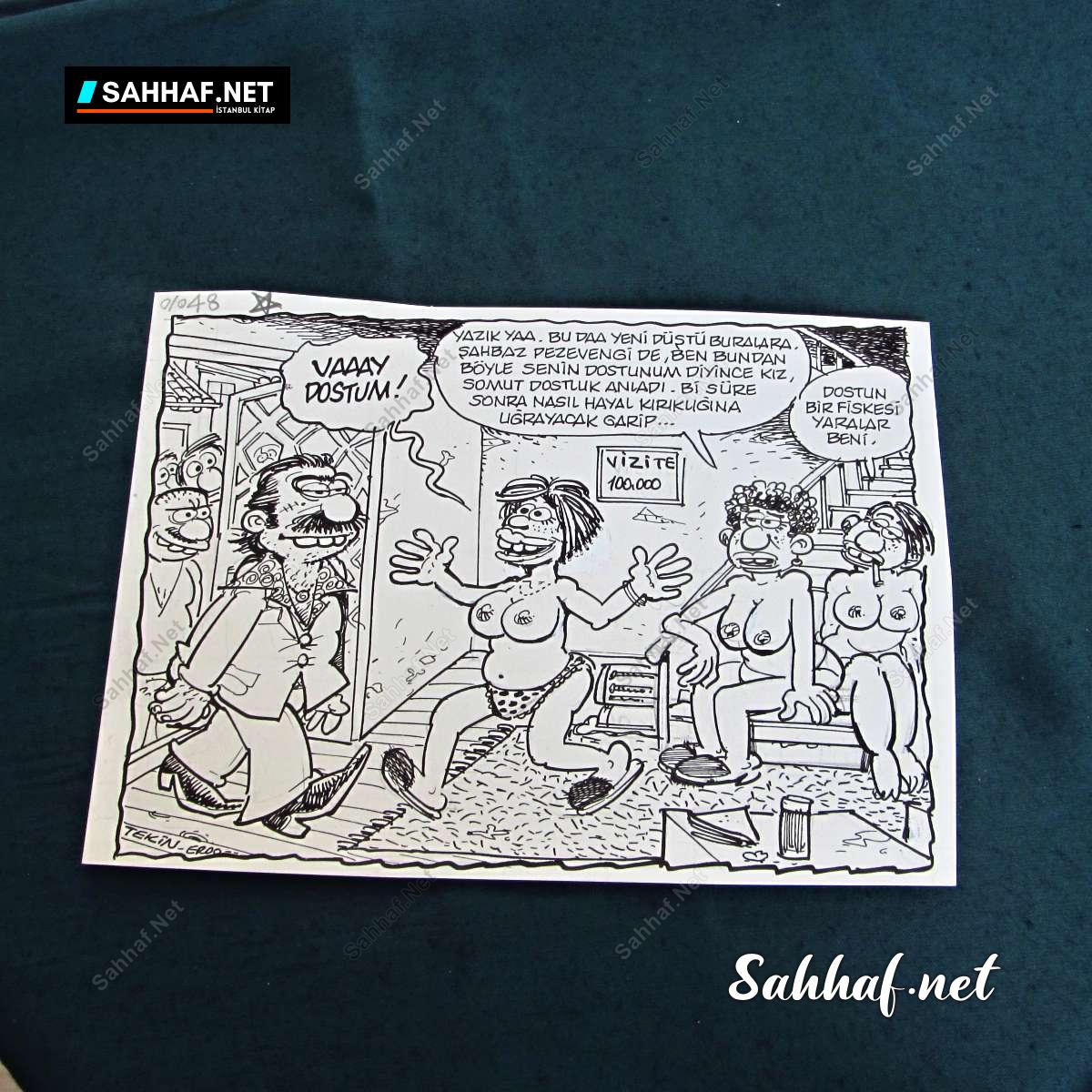 Kitap Dergi Efemera ORİJİNAL KARİKATÜR Sahhaf.Net 2 ORİJİNAL KARİKATÜR Sahhaf.Net Kitap Dergi Efemera 2