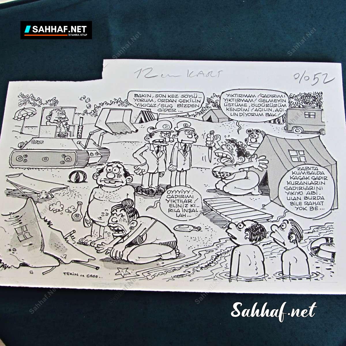 Kitap Dergi Efemera ORİJİNAL KARİKATÜR Sahhaf.Net 2 ORİJİNAL KARİKATÜR Sahhaf.Net Kitap Dergi Efemera 2
