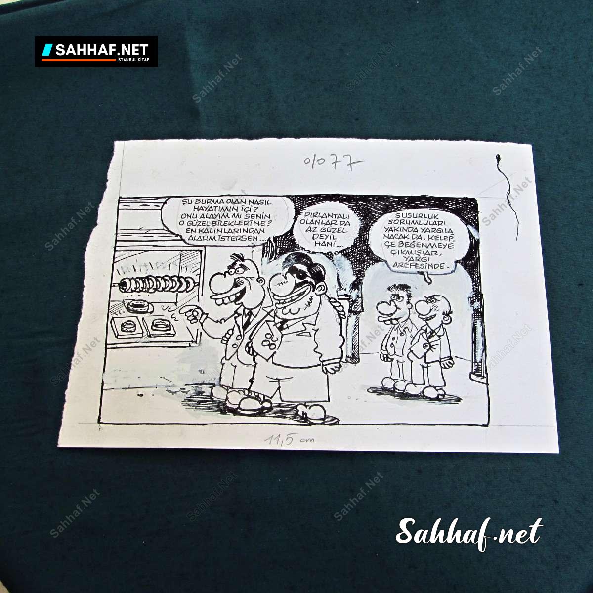 Kitap Dergi Efemera ORİJİNAL KARİKATÜR Sahhaf.Net 2 ORİJİNAL KARİKATÜR Sahhaf.Net Kitap Dergi Efemera 2