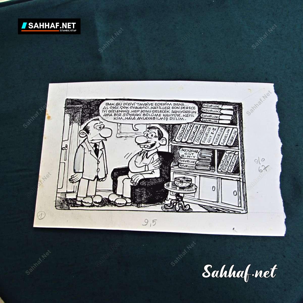 Kitap Dergi Efemera ORİJİNAL KARİKATÜR Sahhaf.Net 2 ORİJİNAL KARİKATÜR Sahhaf.Net Kitap Dergi Efemera 2