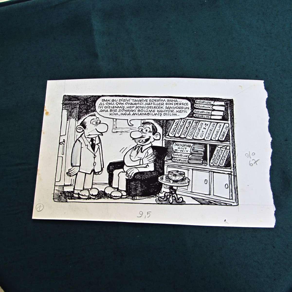 SUSURLUK KONULU ORİJİNAL KARİKATÜR 1 SUSURLUK KONULU ORİJİNAL KARİKATÜR
