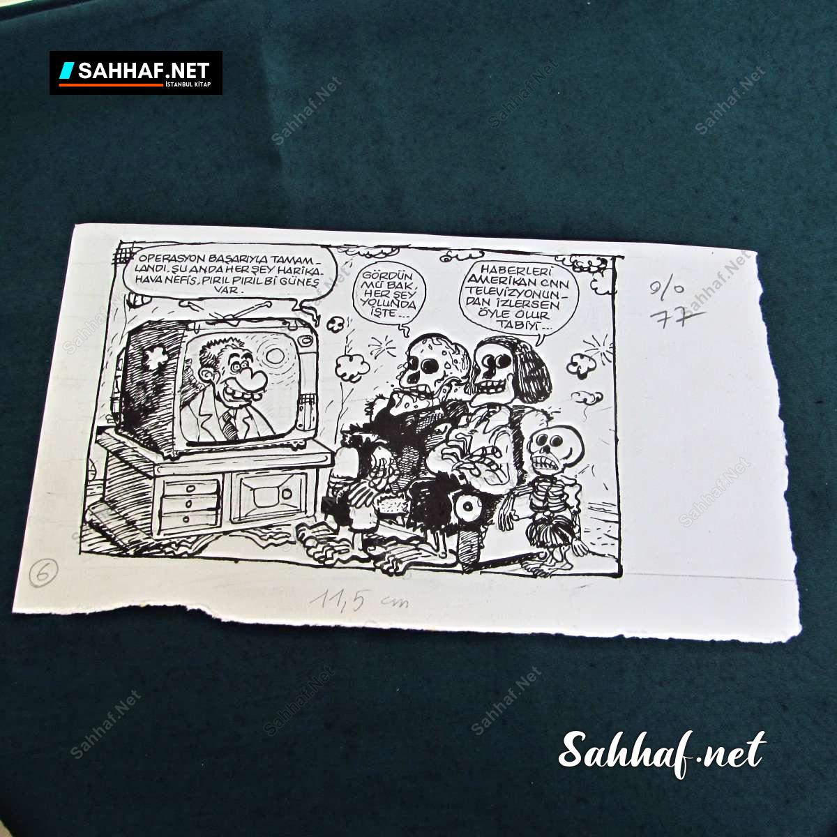 Kitap Dergi Efemera ORİJİNAL KARİKATÜR Sahhaf.Net 2 ORİJİNAL KARİKATÜR Sahhaf.Net Kitap Dergi Efemera 2