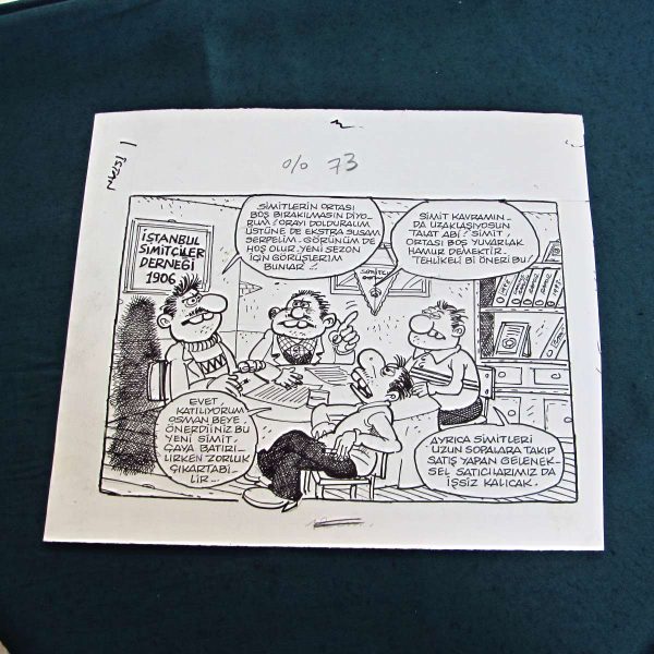 DERNEK KONULU ORİJİNAL KARİKATÜR 43 DERNEK KONULU ORİJİNAL KARİKATÜR