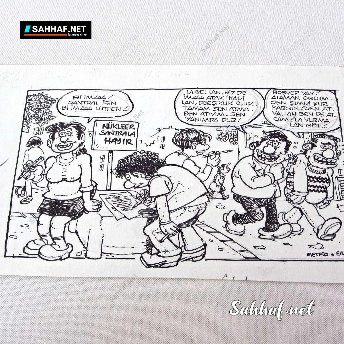 Kitap Dergi Efemera ORİJİNAL KARİKATÜR Sahhaf.Net 2 ORİJİNAL KARİKATÜR Sahhaf.Net Kitap Dergi Efemera 2