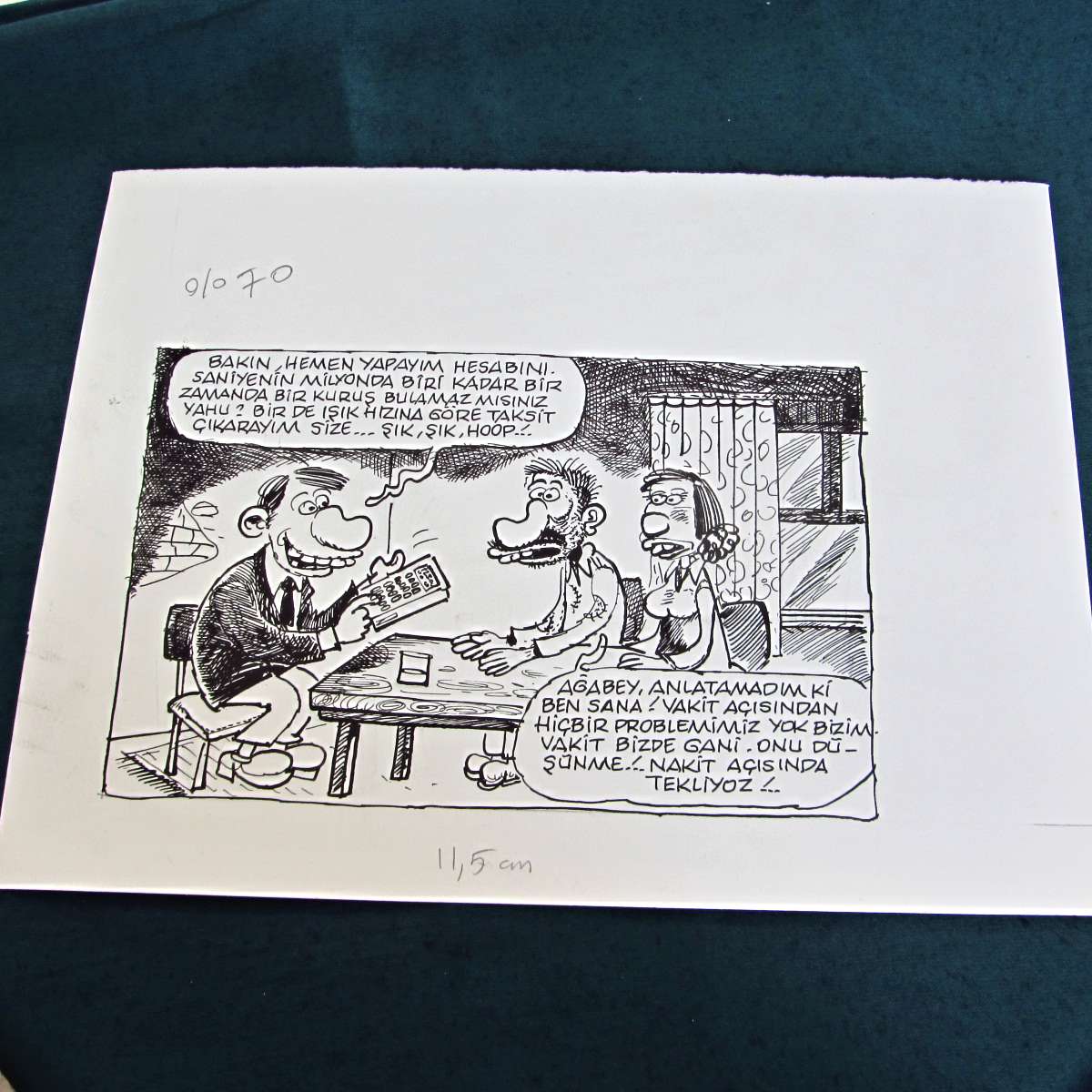 SATIŞ KONULU ORİJİNAL KARİKATÜR 1 SATIŞ KONULU ORİJİNAL KARİKATÜR