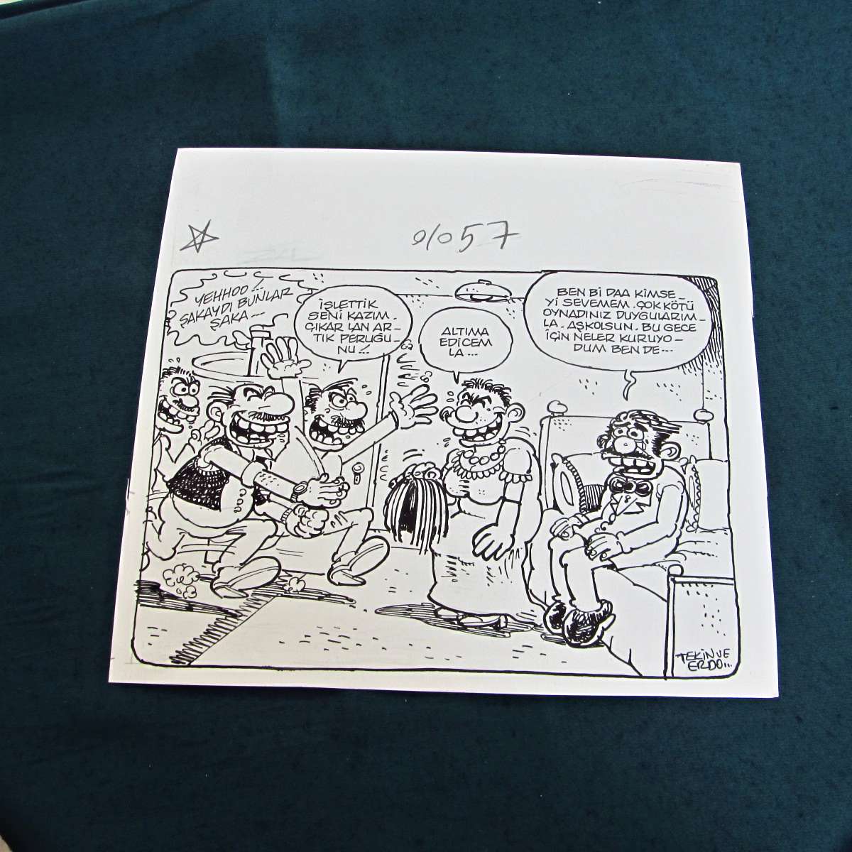 ŞAKA KONULU ORİJİNAL KARİKATÜR 1 ŞAKA KONULU ORİJİNAL KARİKATÜR