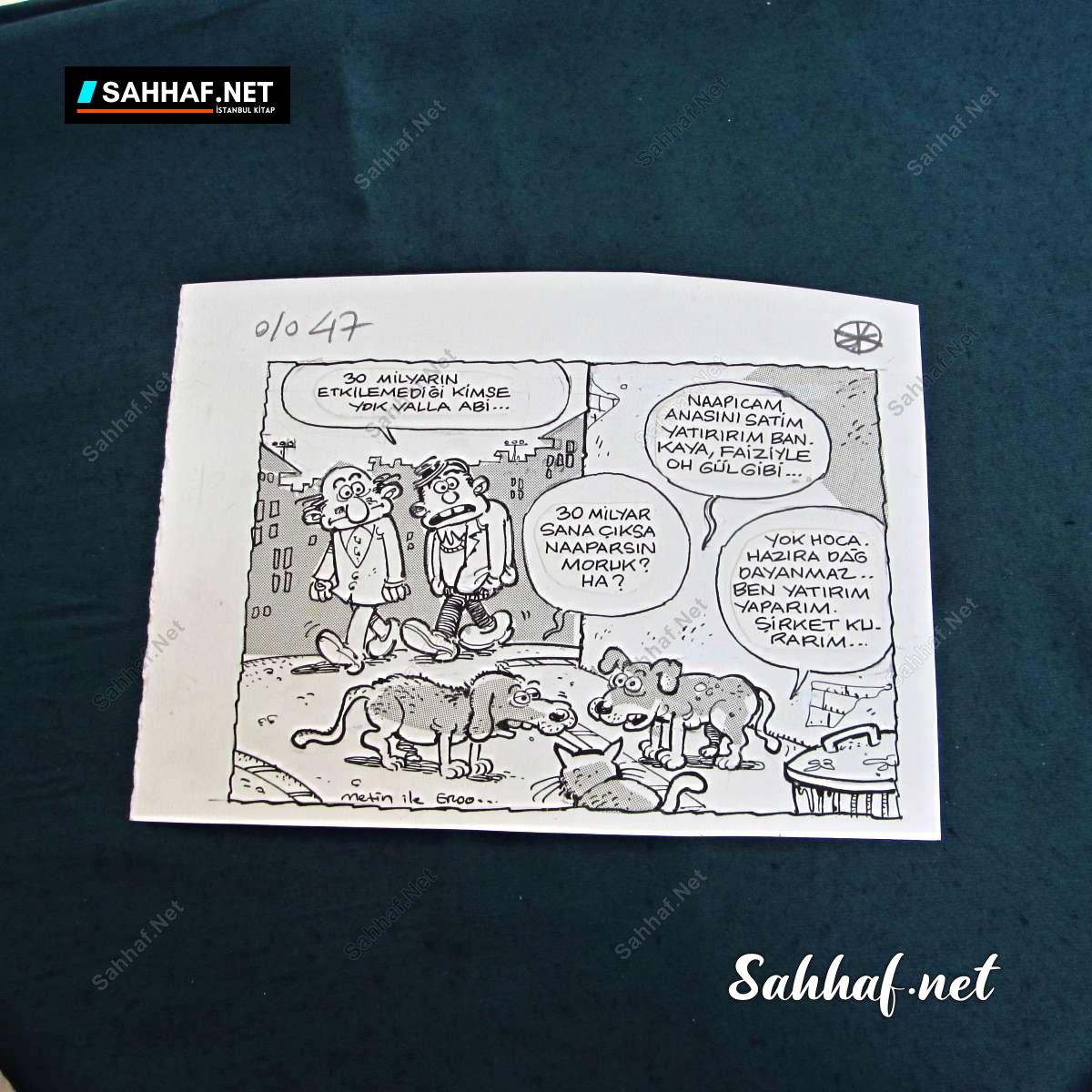 Kitap Dergi Efemera ORİJİNAL KARİKATÜR Sahhaf.Net 2 ORİJİNAL KARİKATÜR Sahhaf.Net Kitap Dergi Efemera 2