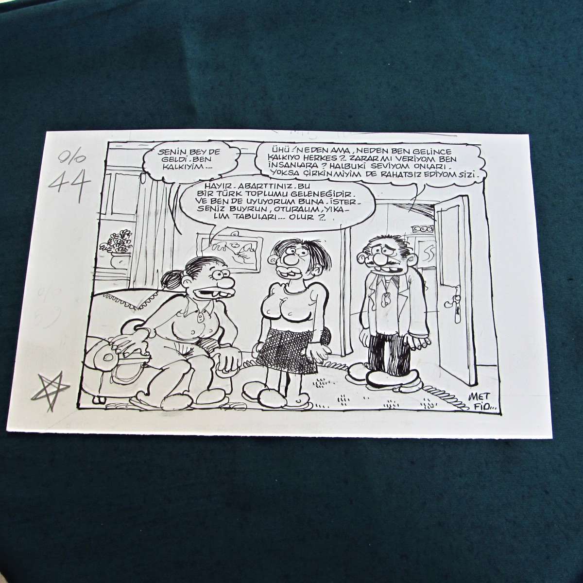 TABU KONULU ORİJİNAL KARİKATÜR 1 TABU KONULU ORİJİNAL KARİKATÜR