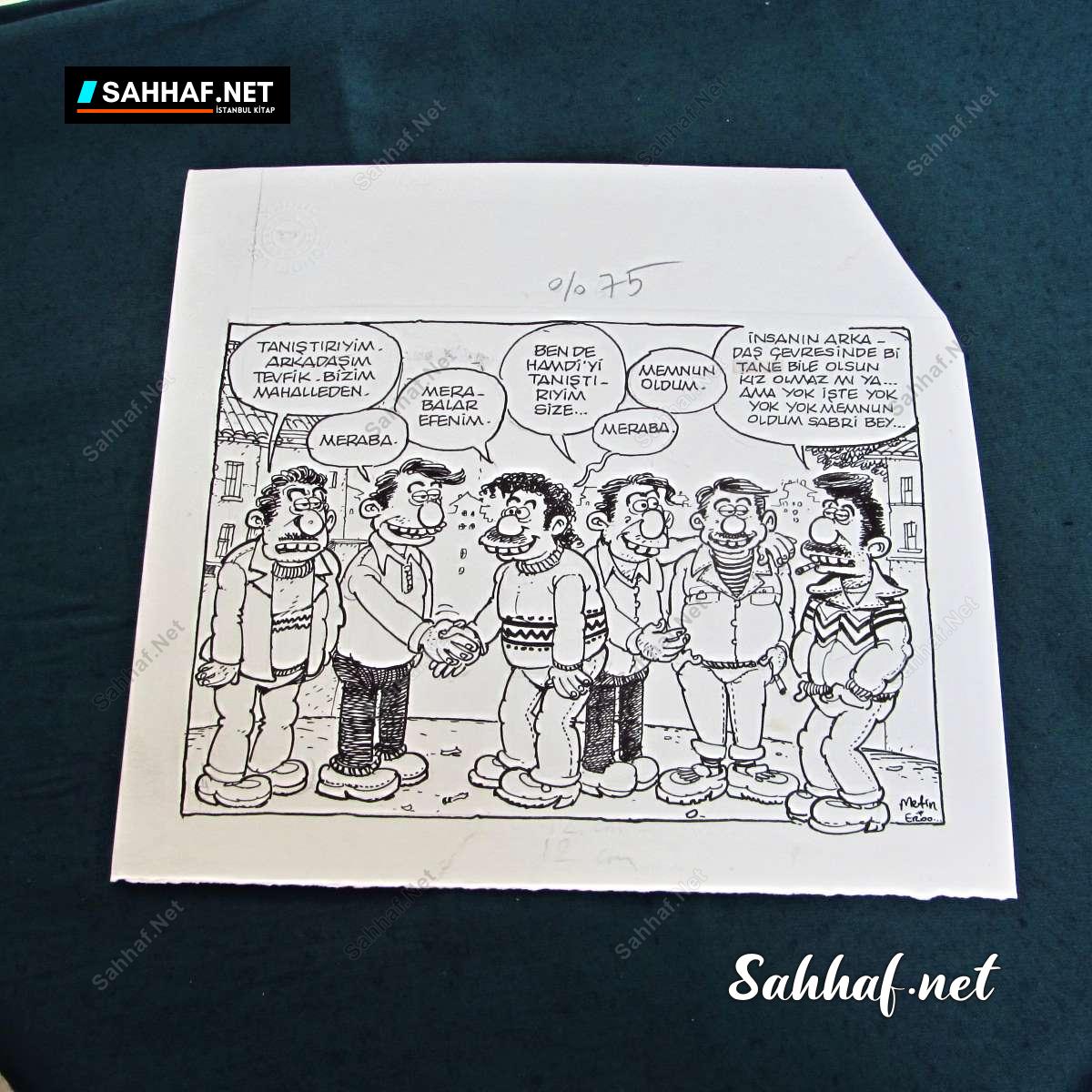 Kitap Dergi Efemera ORİJİNAL KARİKATÜR Sahhaf.Net 2 ORİJİNAL KARİKATÜR Sahhaf.Net Kitap Dergi Efemera 2
