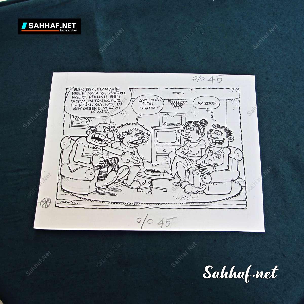 Kitap Dergi Efemera ORİJİNAL KARİKATÜR Sahhaf.Net 2 ORİJİNAL KARİKATÜR Sahhaf.Net Kitap Dergi Efemera 2