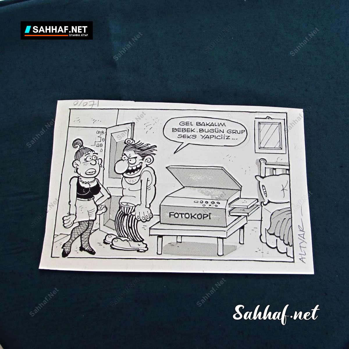 Kitap Dergi Efemera ORİJİNAL KARİKATÜR Sahhaf.Net 2 ORİJİNAL KARİKATÜR Sahhaf.Net Kitap Dergi Efemera 2