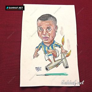 MESUT YAVUZ İMZALI ORİJİNAL KARİKATÜR 9x16 2 MESUT YAVUZ İMZALI ORİJİNAL KARİKATÜR 9×16