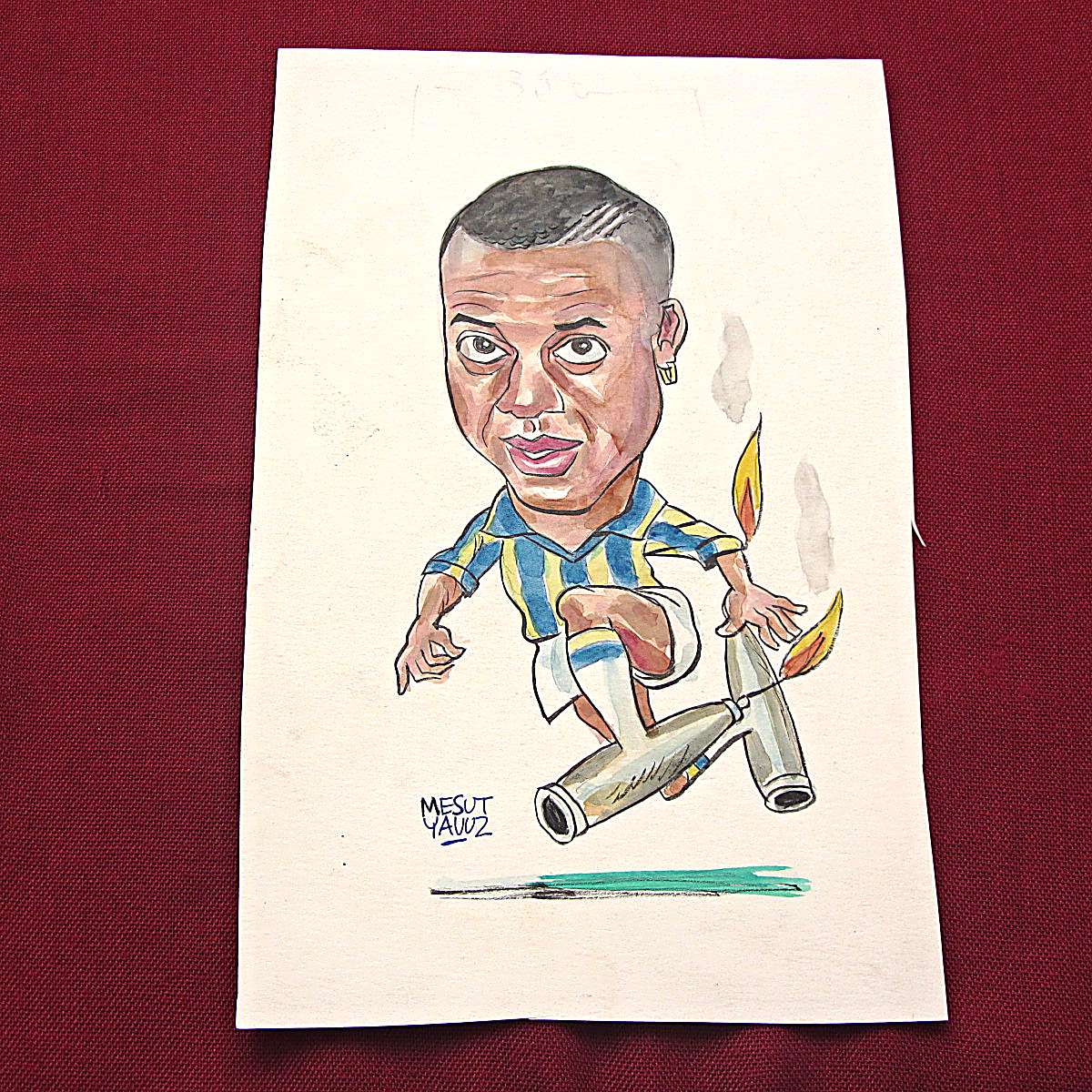 MESUT YAVUZ İMZALI ORİJİNAL KARİKATÜR 9x16 1 MESUT YAVUZ İMZALI ORİJİNAL KARİKATÜR 9x16