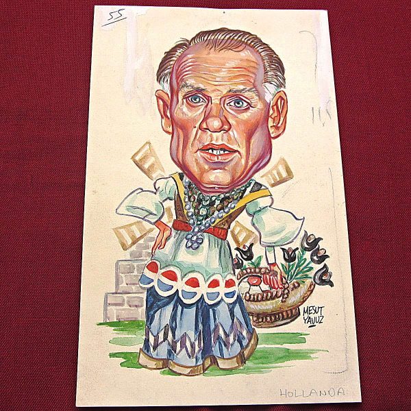 MESUT YAVUZ İMZALI ORİJİNAL KARİKATÜR 13x20 59 MESUT YAVUZ İMZALI ORİJİNAL KARİKATÜR 13×20