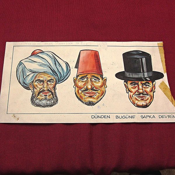 MESUT YAVUZ ORİJİNAL KARİKATÜR 24x11 60 MESUT YAVUZ ORİJİNAL KARİKATÜR 24×11