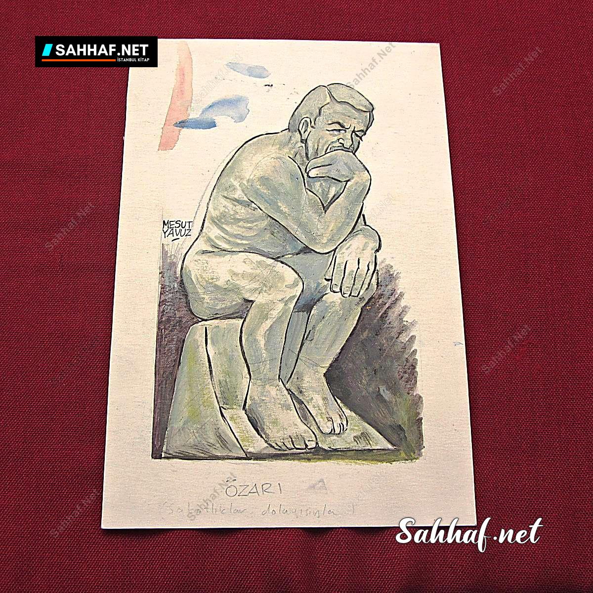 Kitap Dergi Efemera MESUT YAVUZ İMZALI ORİJİNAL KARİKATÜR Sahhaf.Net 2 MESUT YAVUZ İMZALI ORİJİNAL KARİKATÜR Sahhaf.Net Kitap Dergi Efemera 2