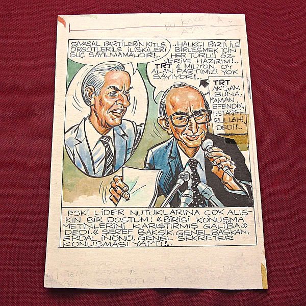 MESUT YAVUZ ORİJİNAL KARİKATÜR 13x16 55 MESUT YAVUZ ORİJİNAL KARİKATÜR 13×16