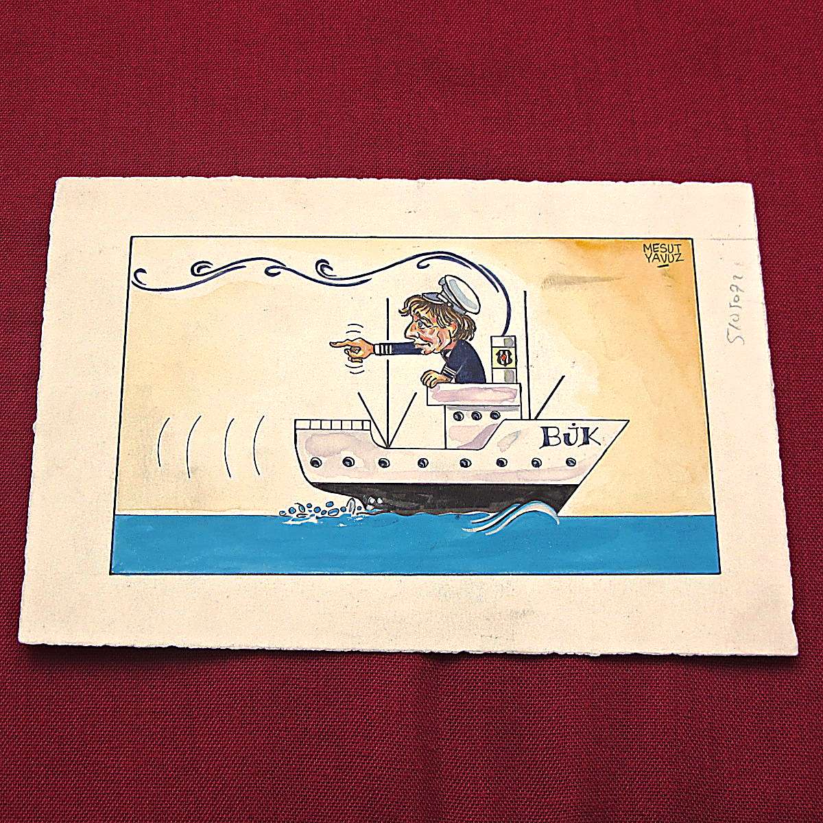 MESUT YAVUZ İMZALI ORİJİNAL KARİKATÜR 16x9 1 MESUT YAVUZ İMZALI ORİJİNAL KARİKATÜR 16x9