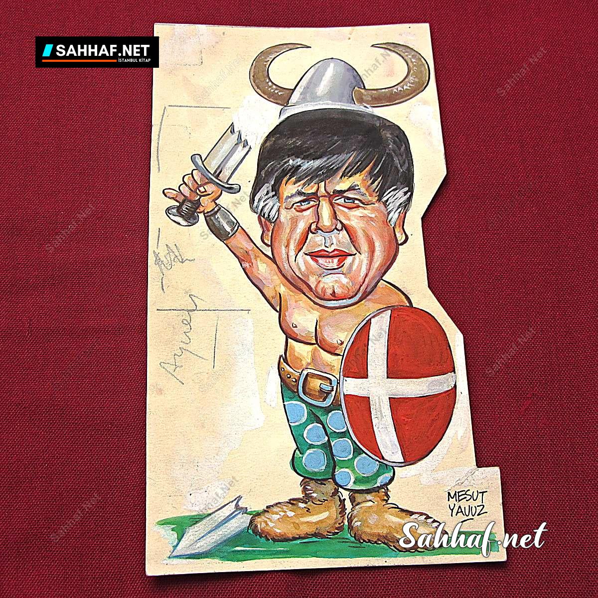 Kitap Dergi Efemera MESUT YAVUZ İMZALI ORİJİNAL KARİKATÜR Sahhaf.Net 2 MESUT YAVUZ İMZALI ORİJİNAL KARİKATÜR Sahhaf.Net Kitap Dergi Efemera 2