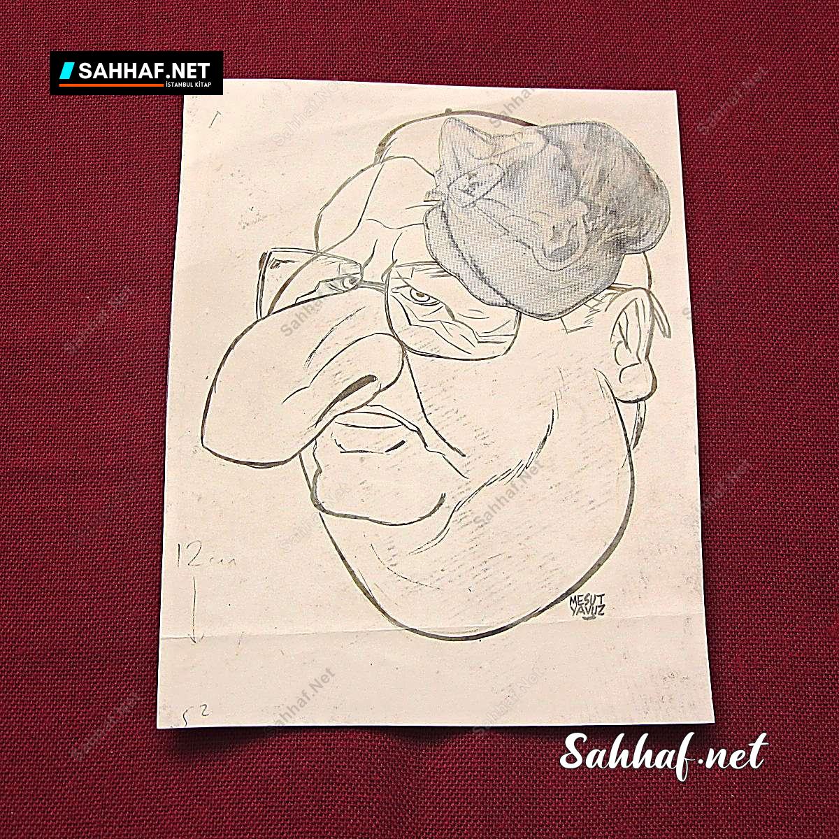 Kitap Dergi Efemera MESUT YAVUZ İMZALI ORİJİNAL/BASKI KARİKATÜR Sahhaf.Net 2 MESUT YAVUZ İMZALI ORİJİNAL/BASKI KARİKATÜR Sahhaf.Net Kitap Dergi Efemera 2