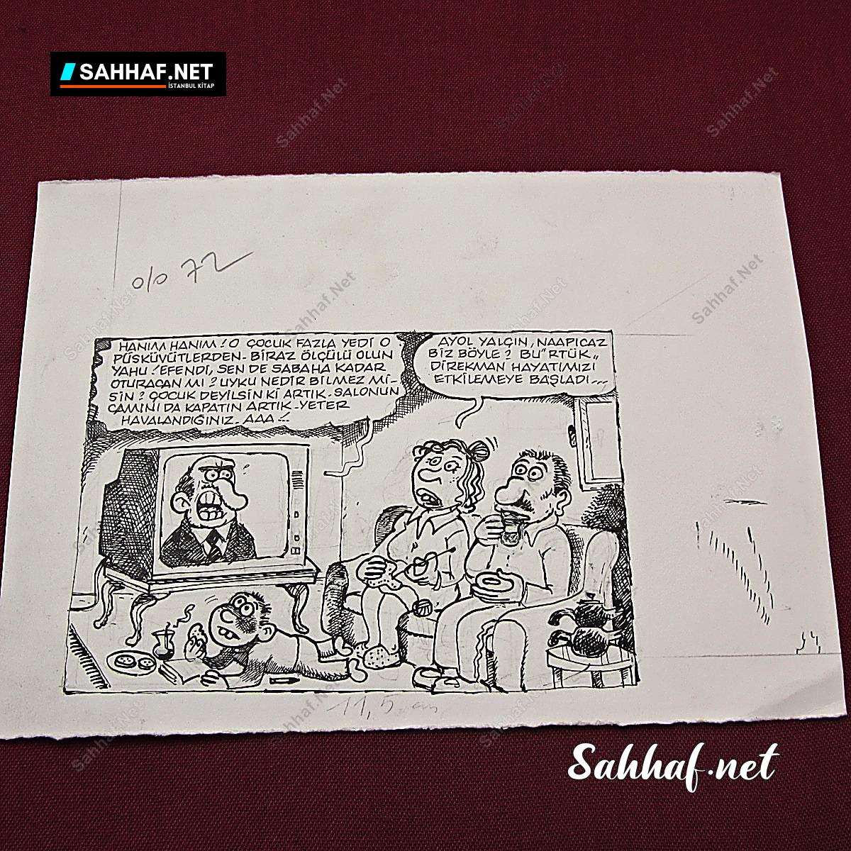 Kitap Dergi Efemera ORİJİNAL KARİKATÜR Sahhaf.Net 2 ORİJİNAL KARİKATÜR Sahhaf.Net Kitap Dergi Efemera 2