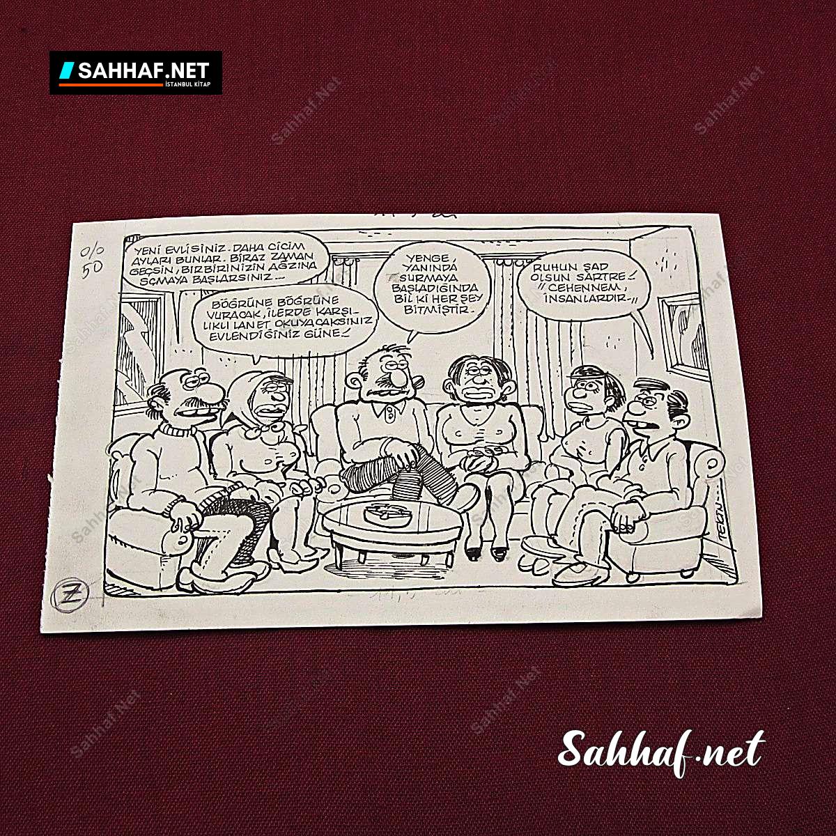Kitap Dergi Efemera ORİJİNAL KARİKATÜR Sahhaf.Net 2 ORİJİNAL KARİKATÜR Sahhaf.Net Kitap Dergi Efemera 2