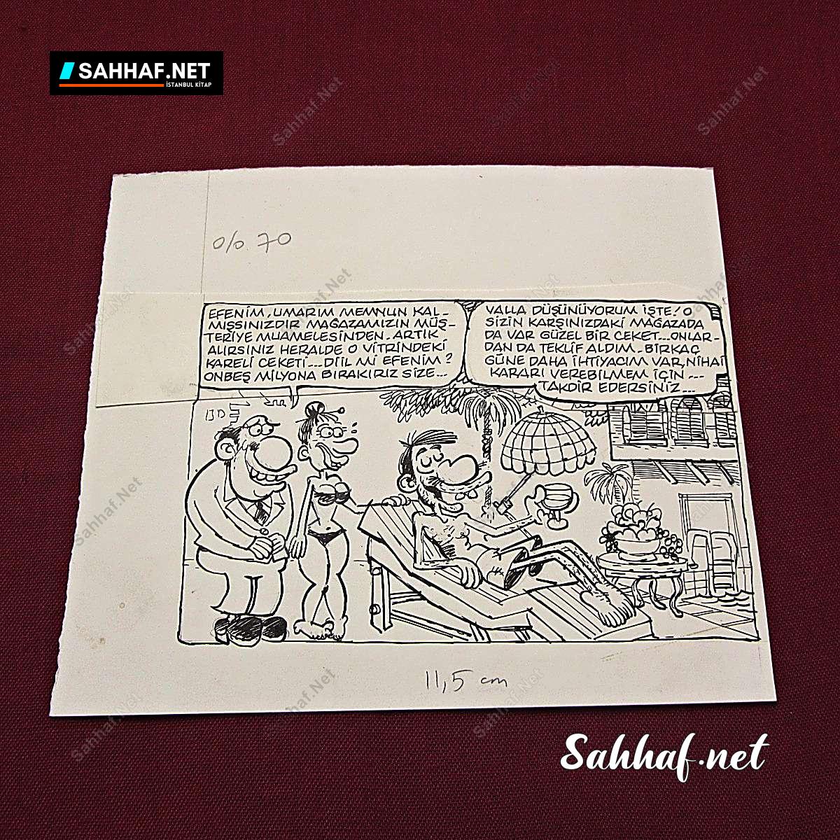 Kitap Dergi Efemera ORİJİNAL KARİKATÜR Sahhaf.Net 2 ORİJİNAL KARİKATÜR Sahhaf.Net Kitap Dergi Efemera 2