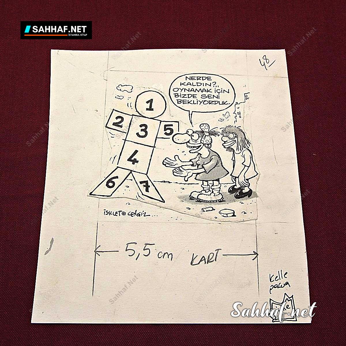 Kitap Dergi Efemera ORİJİNAL KARİKATÜR Sahhaf.Net 2 ORİJİNAL KARİKATÜR Sahhaf.Net Kitap Dergi Efemera 2