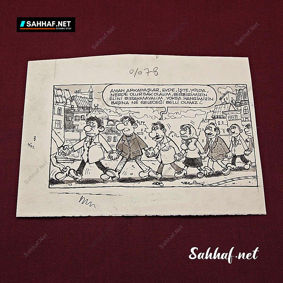 Kitap Dergi Efemera ORİJİNAL KARİKATÜR Sahhaf.Net 2 ORİJİNAL KARİKATÜR Sahhaf.Net Kitap Dergi Efemera 2