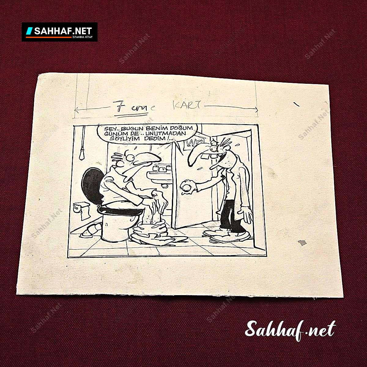 Kitap Dergi Efemera ORİJİNAL KARİKATÜR Sahhaf.Net 2 ORİJİNAL KARİKATÜR Sahhaf.Net Kitap Dergi Efemera 2