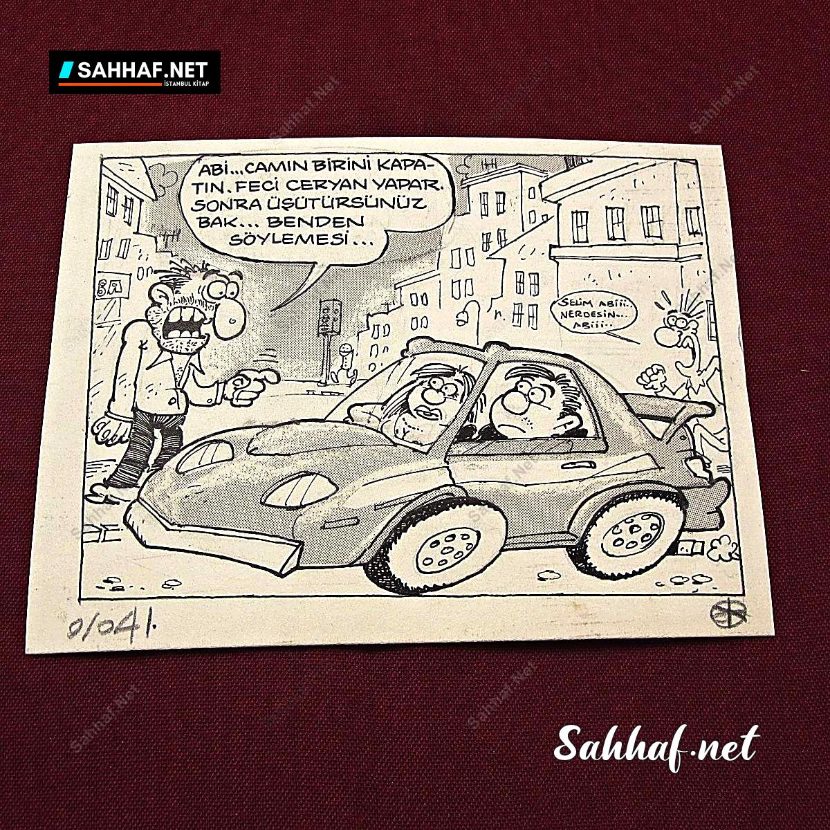Kitap Dergi Efemera ORİJİNAL KARİKATÜR Sahhaf.Net 2 ORİJİNAL KARİKATÜR Sahhaf.Net Kitap Dergi Efemera 2