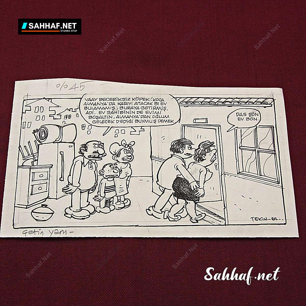 Kitap Dergi Efemera ORİJİNAL KARİKATÜR Sahhaf.Net 2 ORİJİNAL KARİKATÜR Sahhaf.Net Kitap Dergi Efemera 2