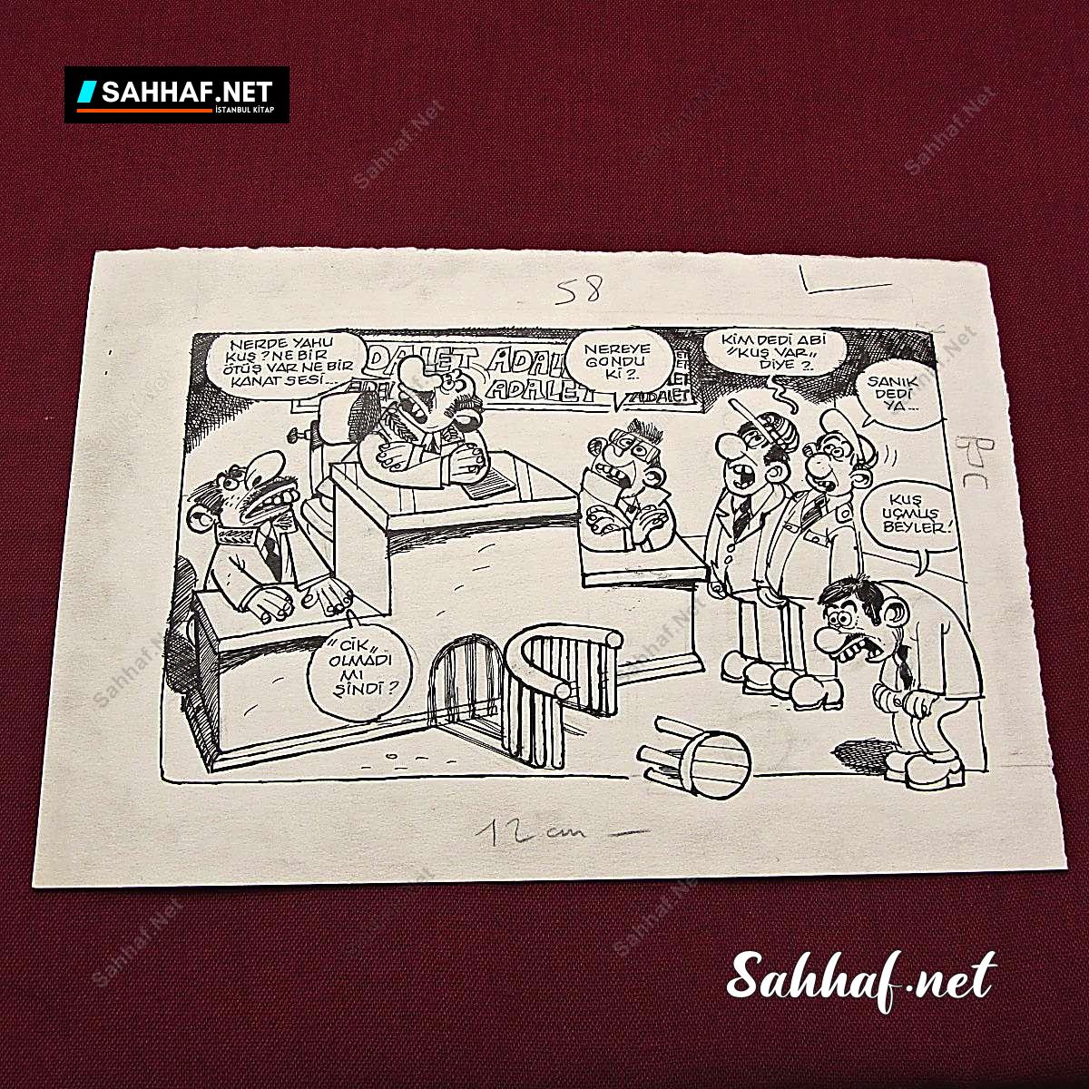 Kitap Dergi Efemera ORİJİNAL KARİKATÜR Sahhaf.Net 2 ORİJİNAL KARİKATÜR Sahhaf.Net Kitap Dergi Efemera 2