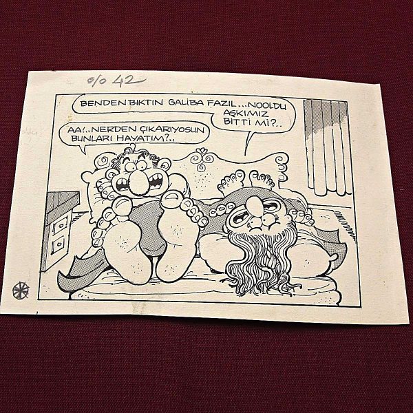 İLİŞKİ KONULU ORİJİNAL KARİKATÜR 55 İLİŞKİ KONULU ORİJİNAL KARİKATÜR