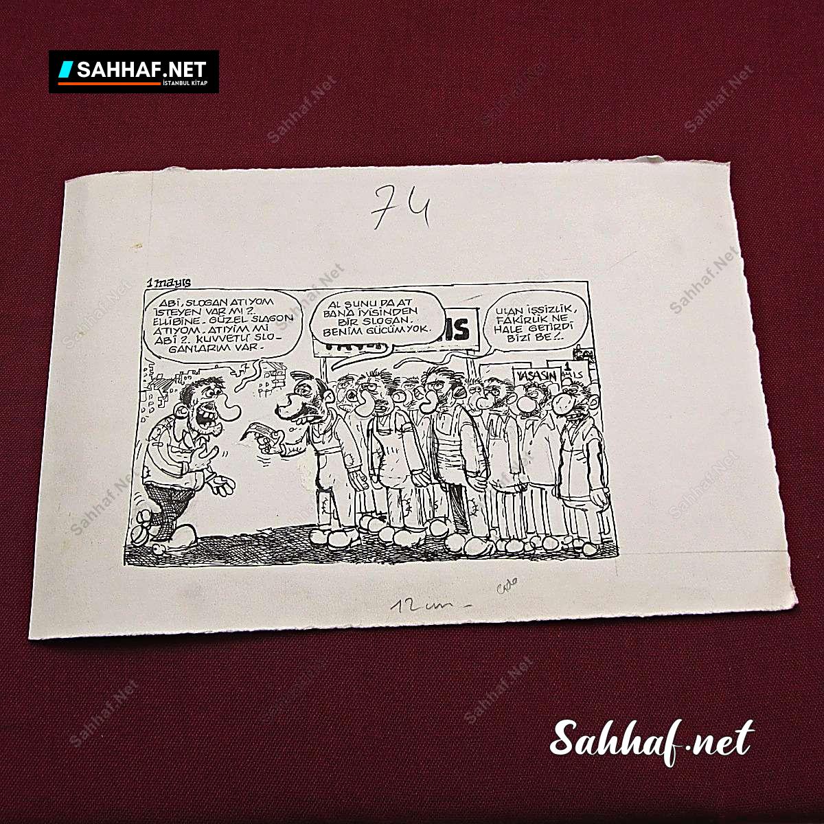 Kitap Dergi Efemera ORİJİNAL KARİKATÜR Sahhaf.Net 2 ORİJİNAL KARİKATÜR Sahhaf.Net Kitap Dergi Efemera 2