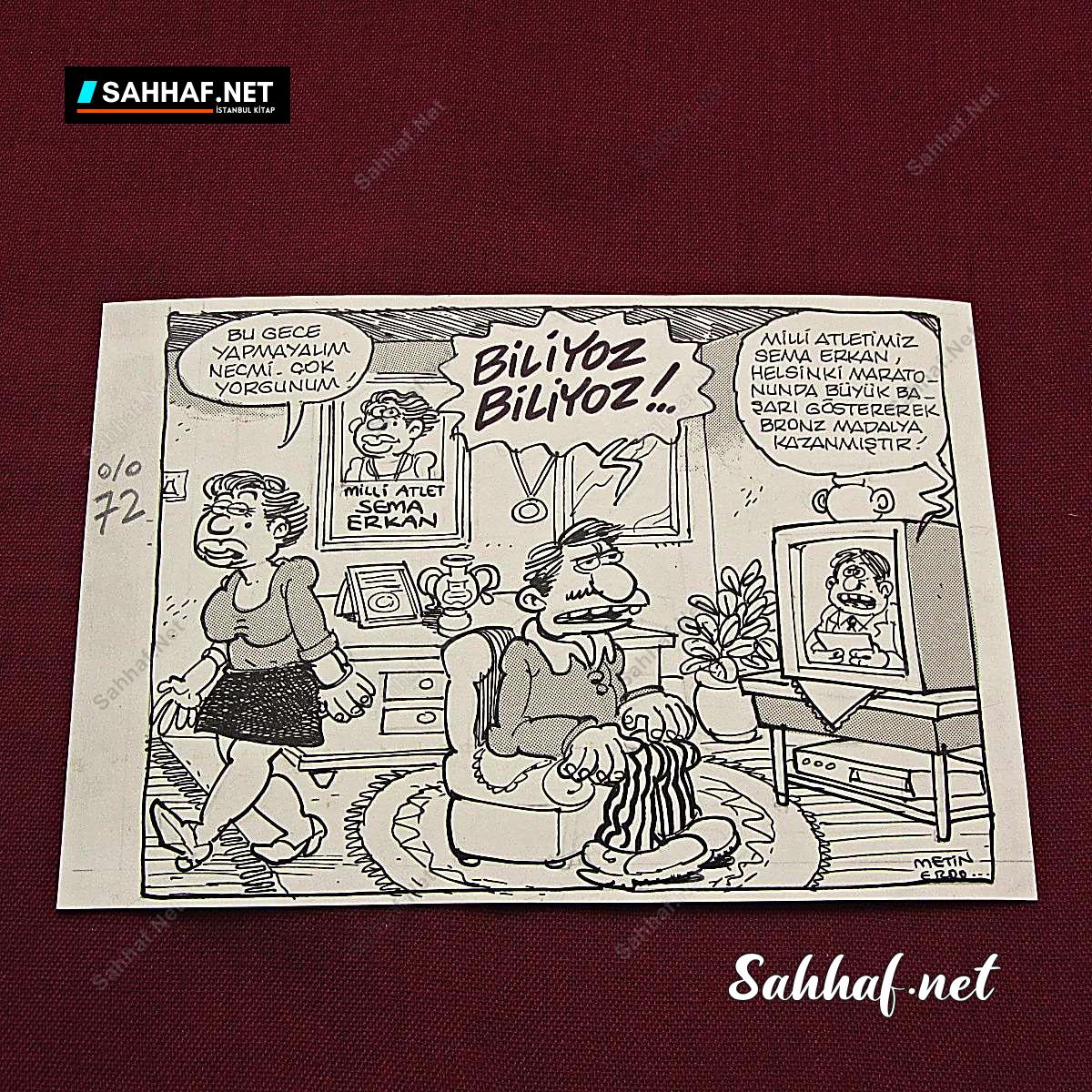 Kitap Dergi Efemera ORİJİNAL KARİKATÜR Sahhaf.Net 2 ORİJİNAL KARİKATÜR Sahhaf.Net Kitap Dergi Efemera 2