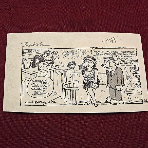 BOŞANMA KONULU ORİJİNAL KARİKATÜR 49 BOŞANMA KONULU ORİJİNAL KARİKATÜR