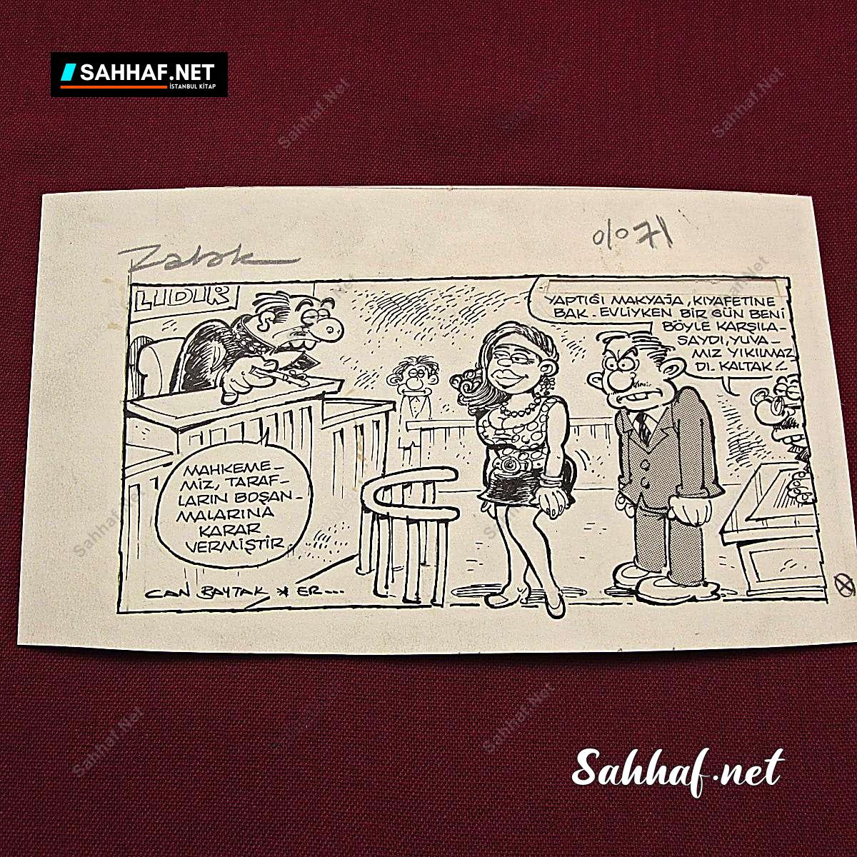 Kitap Dergi Efemera ORİJİNAL KARİKATÜR Sahhaf.Net 2 ORİJİNAL KARİKATÜR Sahhaf.Net Kitap Dergi Efemera 2