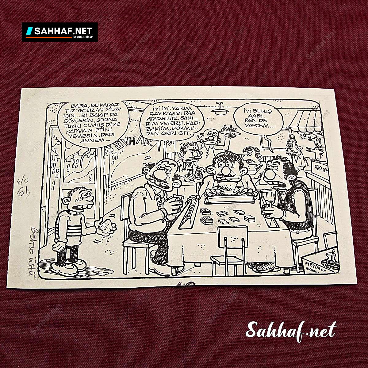 Kitap Dergi Efemera ORİJİNAL KARİKATÜR Sahhaf.Net 2 ORİJİNAL KARİKATÜR Sahhaf.Net Kitap Dergi Efemera 2