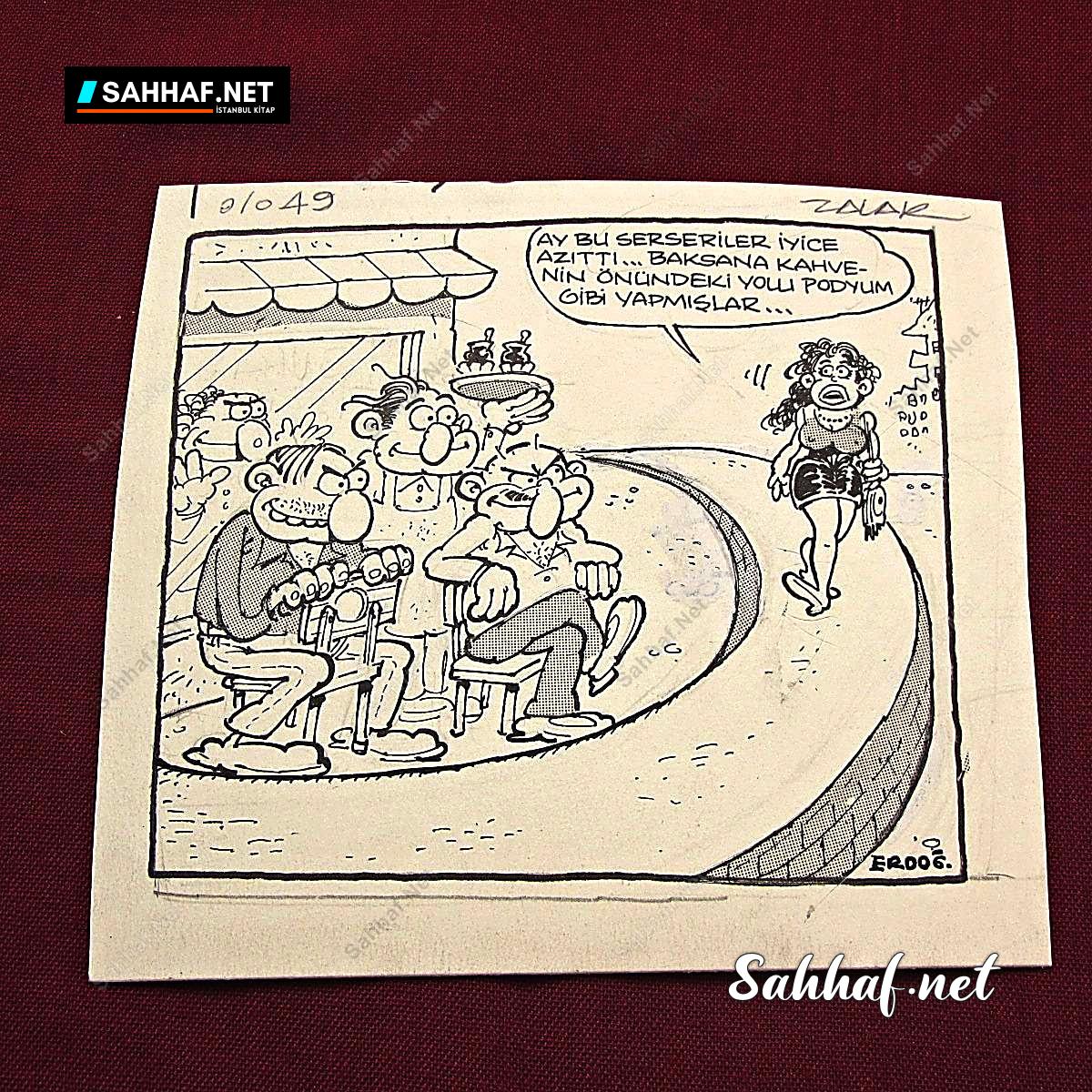 Kitap Dergi Efemera ORİJİNAL KARİKATÜR Sahhaf.Net 2 ORİJİNAL KARİKATÜR Sahhaf.Net Kitap Dergi Efemera 2