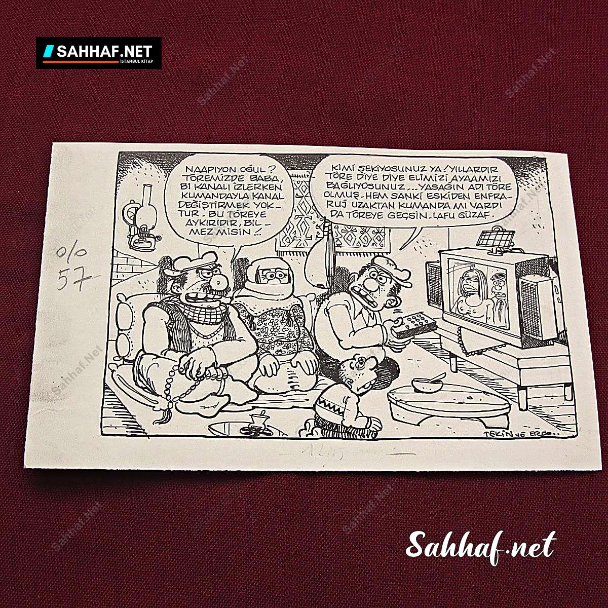 Kitap Dergi Efemera ORİJİNAL KARİKATÜR Sahhaf.Net 2 ORİJİNAL KARİKATÜR Sahhaf.Net Kitap Dergi Efemera 2