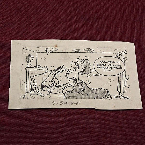 CİNSELLİK KONULU ORİJİNAL KARİKATÜR 60 CİNSELLİK KONULU ORİJİNAL KARİKATÜR